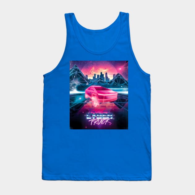 CYBERTRUCK!!!! Tank Top by Elon's Closet